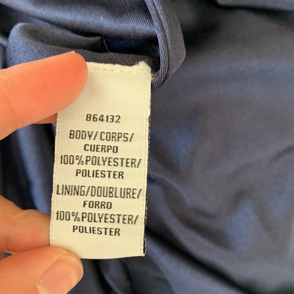 NWT Mother of the Bride beaded cap sleeve Navy Gown - Picture 14 of 15